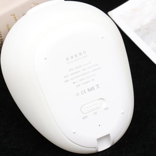 Lámpara de noche de silicona con control táctil y USB miniatura 4