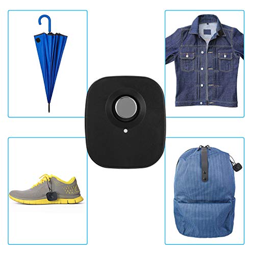 Leagerous CLOTH TAGS BLACK-1K 1000 Pieces Hard Clothing Security Tags 8.2Mhz Rf Frequency, Retail Security Clothes Tag thumb #6