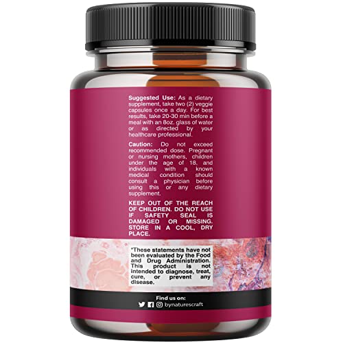 D Mannose With Cranberry Extract Capsules - D Mannose Capsules For Kidney Cleanse Liver Support And Urinary Tract Health For Women - D-Mannose 1000Mg Capsules With Hibiscus And Dandelion 60 Count #TOP1