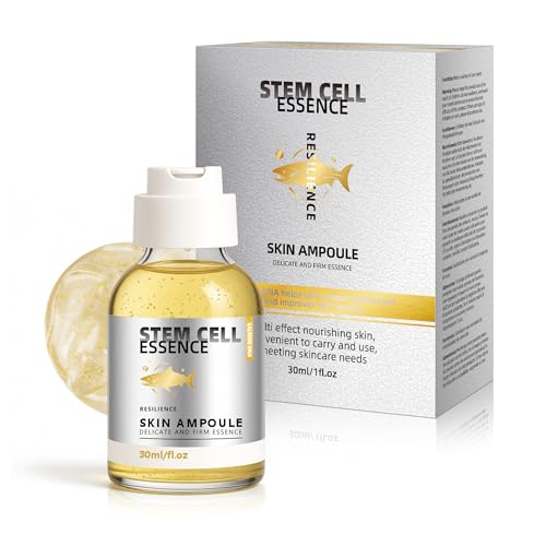 Salmon DNA Ampoule,Salmon Stem Cell Serum with PDRN,Infused with Niacinamide,Ampoule for Deep Hydration, Radiance, 1 fl.oz (30ml)
