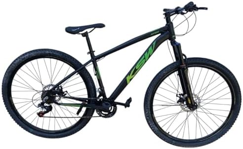 Bicicleta Aro 29 KSW XLT 24 V MTB Index Disco Mecânico Suspensão ...