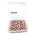 VAPKER 1/8 Inch Map Tacks Round Plastic Head Push pins with Stainless Point(Box of 300 Pink Color pins)