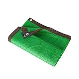 Zlovne Gute Qualität Schatten Tuch,Balkon Sichtschutz,90% Sonnenblocker Schattennetz,für Abdeckungen Garten/Scheune/Pflanzen Abkühlen,Verschlüsselungsverdickung (2 * 3m(7 * 10ft))