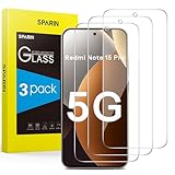 SPARIN 3 Stück Panzer Schutz Glas für Xiaomi Redmi Note 15 Pro 5G (nicht 4G) 6,83 Zoll, 9H Festigkeit Schutzfolie für Redmi Note 15 Pro 5G, HD Bildschirmschutzfolie,Anti-Kratzen