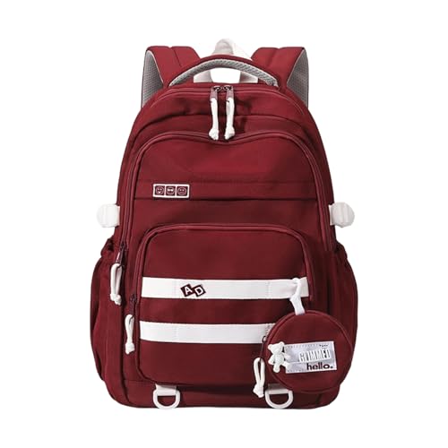 Mochila escolar elegante con acabados de alta resistencia para adolescentes modernos