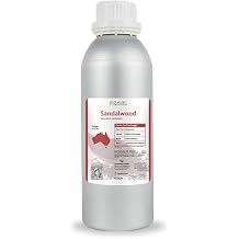 Sandalwood Essential Oil - Direct from Australian Oils of Nature - Steam Distilled - Aceite Esencial de Sandalo for Aromatherapy, Massage, Diffuser, DIY Candle and Soap Making - 2lbs