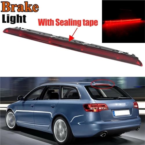 Feu stop LED rouge pour Audi A6 et S6 C6 2005-2011 troisième feu arrière de rechange 4F9945097 - 3