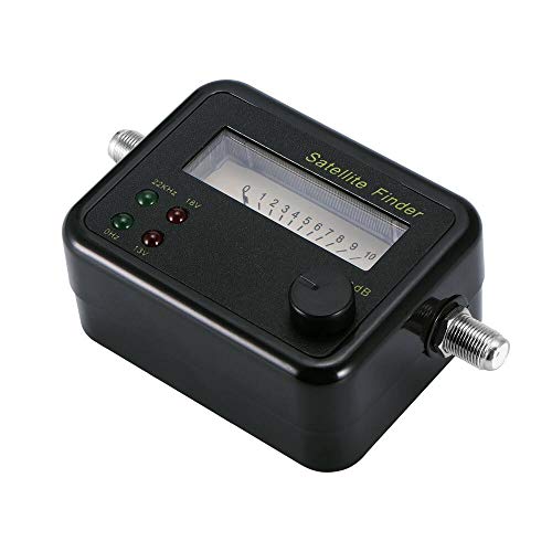 Trisewenic Analog Satellite Finder Dvb-T Mini Digital Satellite Signal Finder Meter With Signal Meter For Tv Reception Systems #TOP5