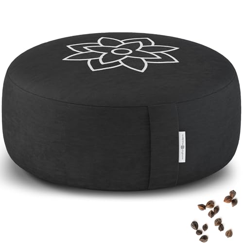 Mindful & Modern Large Meditation Cushion for Zafu Yoga -