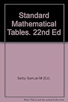 Standard Mathematical Tables. 22nd Ed B003X5GGBG Book Cover