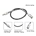 HPA Charging High Pressure Filling Hose 300bar/4500psi 20 Inch Stainless Steel Protector Resin Soft Tube W/ 8mm