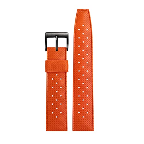 Bracelet en silicone respirant CZKE pour montre Seiko SRPD73 sport de plein air