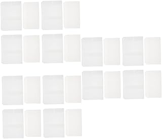 Ciieeo 30 Peças Saco De Cartão De Visita Saco De Contas Transparente Fichário Zip Pasta Sacos De Armazenamento De Plástico Arquivo Bolsa De Documentos Com Zíper Sacos De Armazenamento