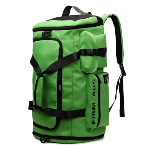 AOUTN ボストンバッグ 65L ダッフルバッグ 4way スポーツバッグ 大容量 キャリーオンバッグ スーツケース固定 リュック 旅行バッグ 折りたたみ ジムバッグ メンズ レディース シューズ収納 乾湿分離 撥水加工 超軽量 合宿 修学旅行 出張 ア