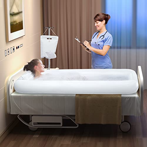 SMERPHOX Medical Inflatable Adult PVC Pump and Water Bag Bath tub