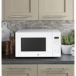 GE GCST16S1WWW Microwave Oven, 1,150-watt Capacity, 1.6 Cubic Ft, 8 Auto Cooking Settings, Child-Lock Technology, Kitchen Essentials for The Countertop, Dorm Room or Apartment, White, Cu - Image 5