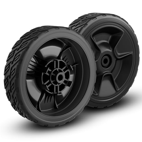 44710-VR8-N00ZA Kit de ruedas delanteras para cortacésped compatible con cortacésped Honda HRN216 (paquete de 2)