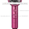 AINA Hair Dryer with Diffuser, Blow Dryer for Women | Advanced Ionic Technology, Ceramic Coating | Cold Shot Features Turbo Heat for Fast Drying and Shine 110V/ALCI (Neon Pink)