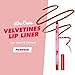Lime Crime Velvetines Lip Liner, Pumpkin (Brick Red) - Soft & Creamy Texture - Long-Lasting Nude Matte Lip Lining Pencil - Waterproof Formula, Won't Smudge or Transfer - Vegan & Cruelty-Free