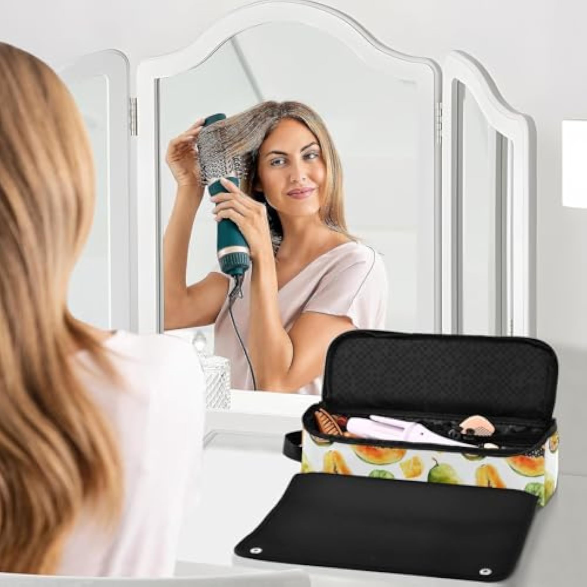 Tropical Fruit Hair Tools Travel Bag for Hot Tools