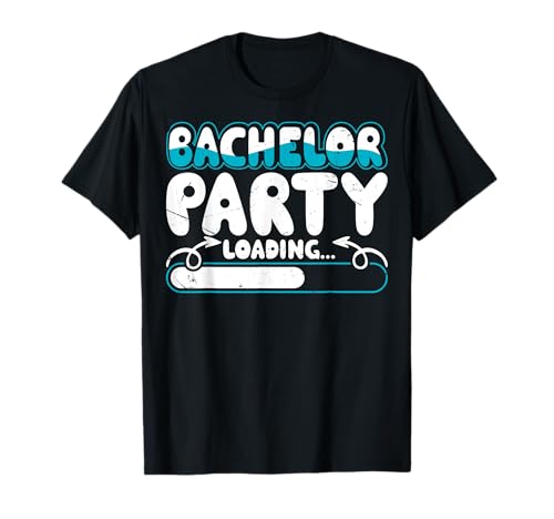 Divertida novia novio boda despedida de soltera Camiseta