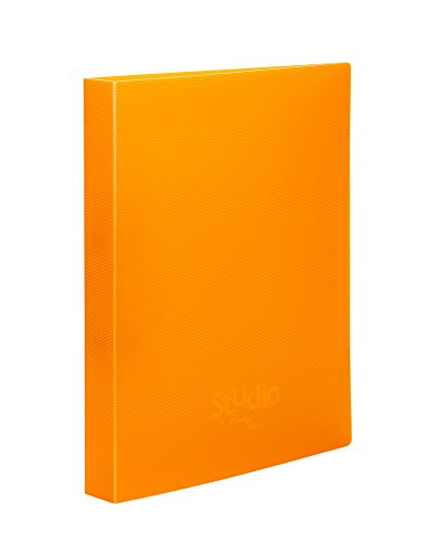 Pardo 854009 – Ordner aus Polypropylen mit Design Studio, 2 Ringe 40, Orange