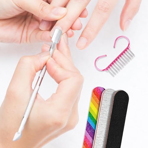 Kit de ferramentas para cuidados com as unhas,Kit para cuidados com as unhas,Kit de buffer de arquiv