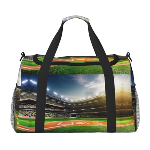 Sac de nuit vert baseball pour votre week-end et séances de yoga intensives