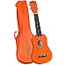Diamond Head DU-103 Rainbow Soprano Ukulele - Orange