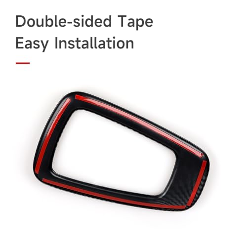 Image of Safety Belt Buckle Cover for Honda CR-V 2017-2023 Accessories Car Decals CRV ABS Carbon Fiber Interior Stickers