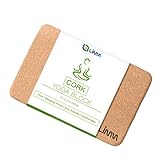 Limm Cork Yoga Blocks - 1 Pack Natural and Sustainable Cork Yoga Brick for Supporting Yoga Poses - 3