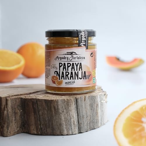 Argodey Fortaleza Confiture Papaye-Orange 240g | Délice Sucré pour Gâteaux, Yaourts et Desserts | Idéale avec Viandes, Toasts et Fromages Grillés | Saveur Exotique et Gourmande – vue 3