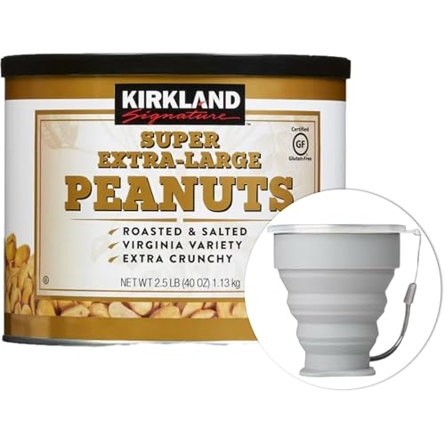 MORALZA Kirkland Signature Super Extra-Large Peanuts, 2.5 lbs.Item 222490. Bundle Sillicone