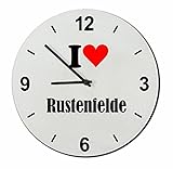 ❤ UNSER FOKUS: Unsere Aufgabe ist es Dir nicht nur ein optisches Qualitätsprodukt zu liefern, sondern auch ein Produkt mit angenehmer Haptik und perfekter Verarbeitung. Kein nerviges Ticken dank sehr leisem Quarzuhrwerk, benötigte Batterien 1 x 1,5 V AA (nicht enthalten)