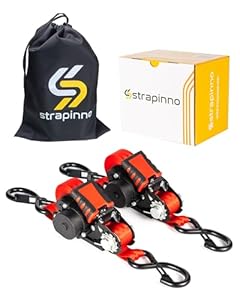 Strapinno STP-RS112 Retractable Ratchet Straps (2)