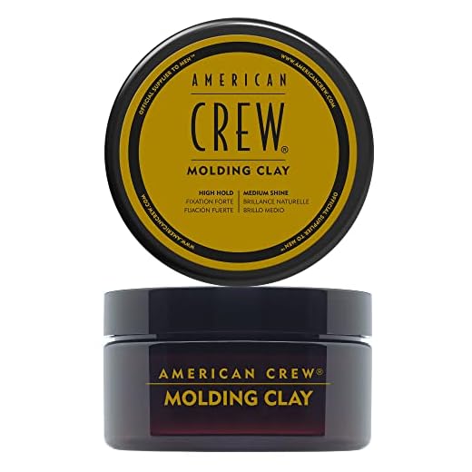AMERICAN CREW – Classic Molding Clay, 85 g, Stylingclay für Männer, Haarprodukt mit starkem Halt, Stylingprodukt für optimale Formbarkeit, Textur & natürlichen Glanz