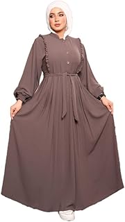 عباية الخامه كريب بدون طرحه بدون حزام المقاسات من XL الى XXXL يلبس 80 كيلو الى 110 كيلو للنساء GAMAL SONS FOR ABAYA GS-02-32434-Parent