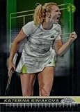 2024 Topps Chrome Tennis #66 Katerina Siniakova Card in Raw (NM or Better) Condition