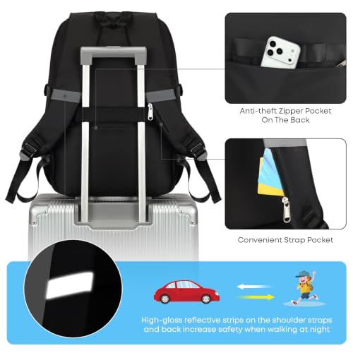 Image of 3PCS Boys Backpack for School Kids Schoolbag Teens Book Bag | Teen Boys Elementary Middle School Backpack College Student Bookbag with lunch box Children Waterproof Laptop Bag