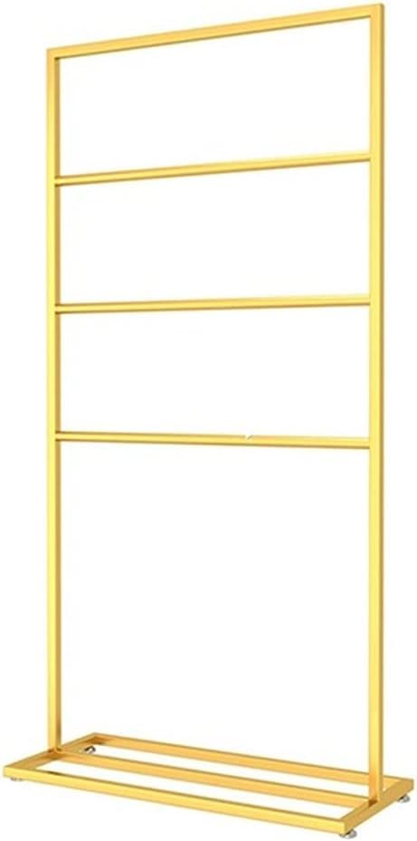 Porte-serviettes autoportant design métal 4 niveaux teinte élégante 60 cm