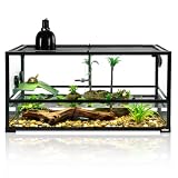 Oiibo 50 Gallon Glass Turtle Tank