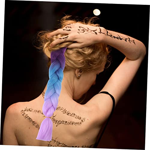 FRCOLOR Perucas Trançadas Perucas Trançadas Perucas Coloridas Perucas De Fibra Tranças Cabelo Trança