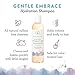 Gentle Embrace Hydration Shampoo for Curly Hair. Hydrating Shampoo that Moisturizes, Hydrates, Cleanses your Hair. All Natural Vegan Sulfate Free for All Types of Hair. Travel Size 8oz.