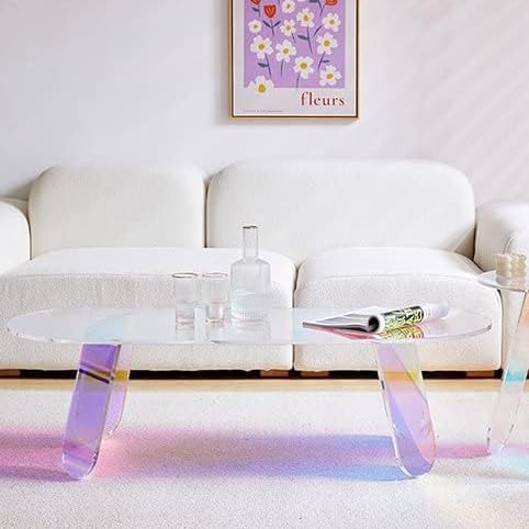 Lucite Ribbon Coffee Table ビンテージ Mid Century Lucite Ribbon Coffee Table | Mid Century Modern