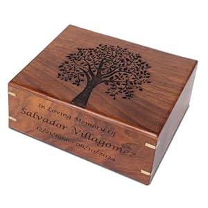 The Maryam Crafts Lebensbaum Holzurne 81,6 kg