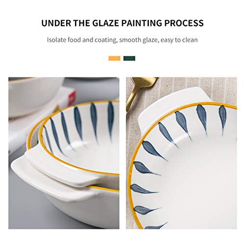 Zestaw foremek do ciasta Suflet Ramekiny, kokilki, naczynia do pieczenia, pieczony ryż Blacha do pieczenia dla jednej osoby Obuuszna ceramiczna miska do pieczenia Piekarnik Kuchenka mikrofalowa Specja
