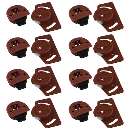 Oniissy Sliding Door Guide Furniture Roller,Cabinet Sliding Door Gear Wheel and Sliding Door Guide Furniture Wardrobe Roller,SMOOTH SLIDING(8 Pair)