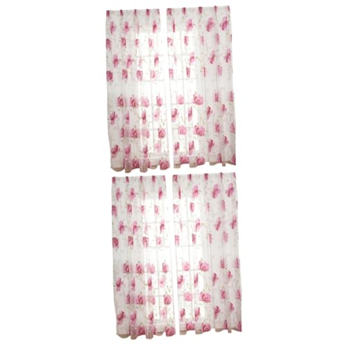 Cortinas de ventana Cabilock para eliminar estancias oscuras con paneles transparentes y cenefa 2