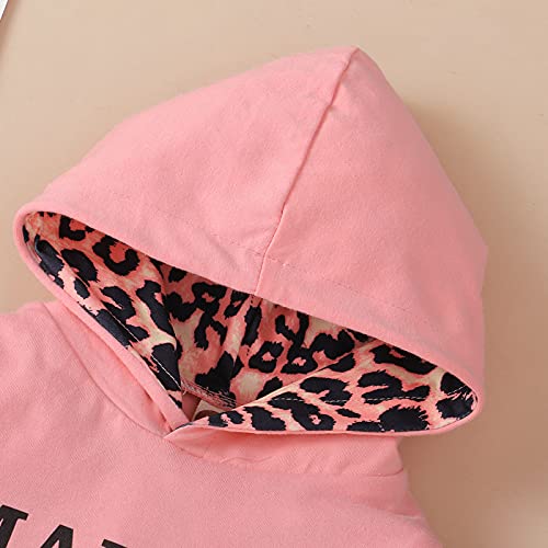 Newborn Baby Girl Clothes Outfits Infant Hooded Sweatshirt Pants Headband Toddler Girl Clothing Set Peach #TOP3