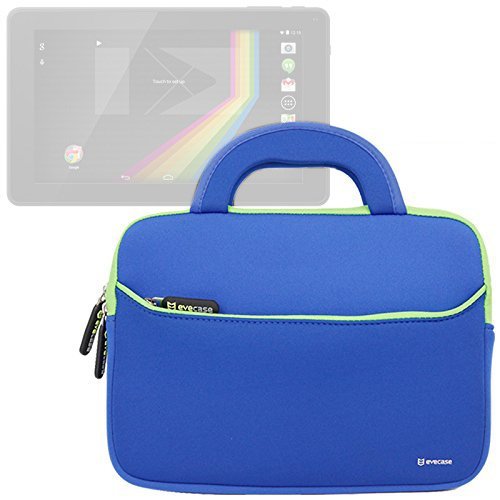 Evecase Polaroid PTAB935 9'' Tablet Neoprene Sleeve Case Slim Briefcase w/ Handle & Accessory
